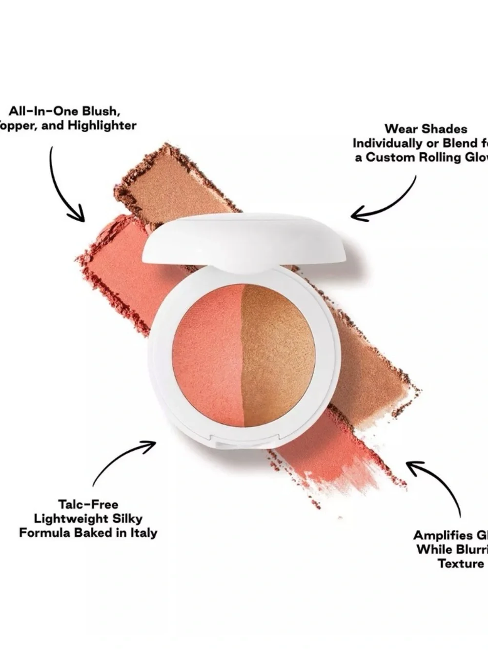 Dibs. The Duet Duo Baked Blush and Highlighter in Starstruck